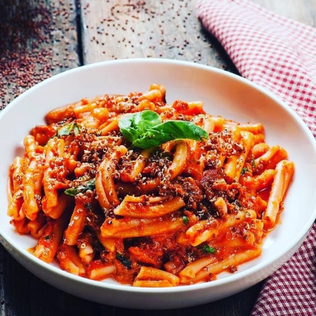 59. Penne alla Verdura überbacken
