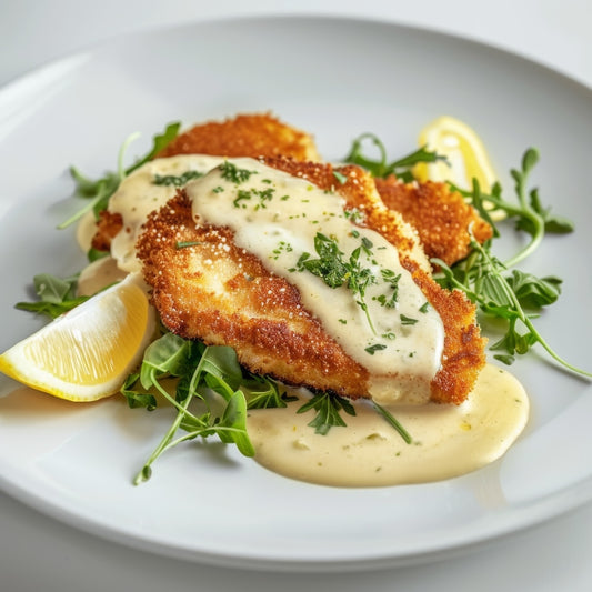 93. Hollandaise Schnitzel
